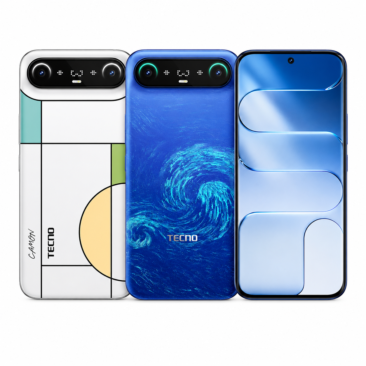 TECNO Camon Slim 24GB RAM  256GB – Écran AMOLED 144Hz, 50MP, Batterie 5600mAh | Kadmarket Gabon